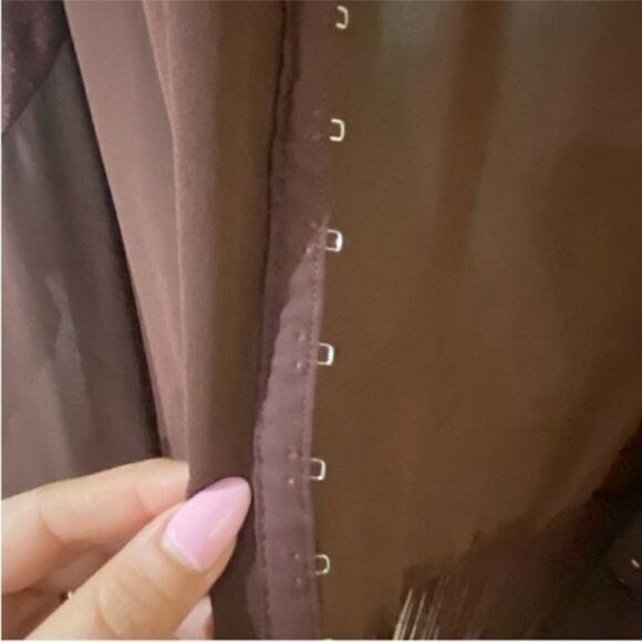 Free People NWOT Fringe Trim Kimono One Size - Picture 7 of 9